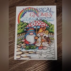 Whimsical Gnomes Coloring Book